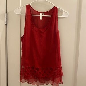 Robbi and Nikki Red Tank